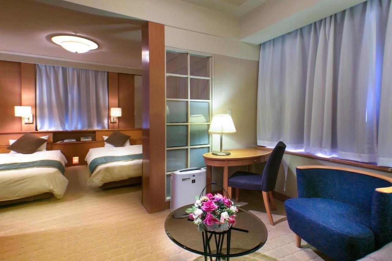 Yamagata Eki Nishiguchi Washington Hotel Exterior foto