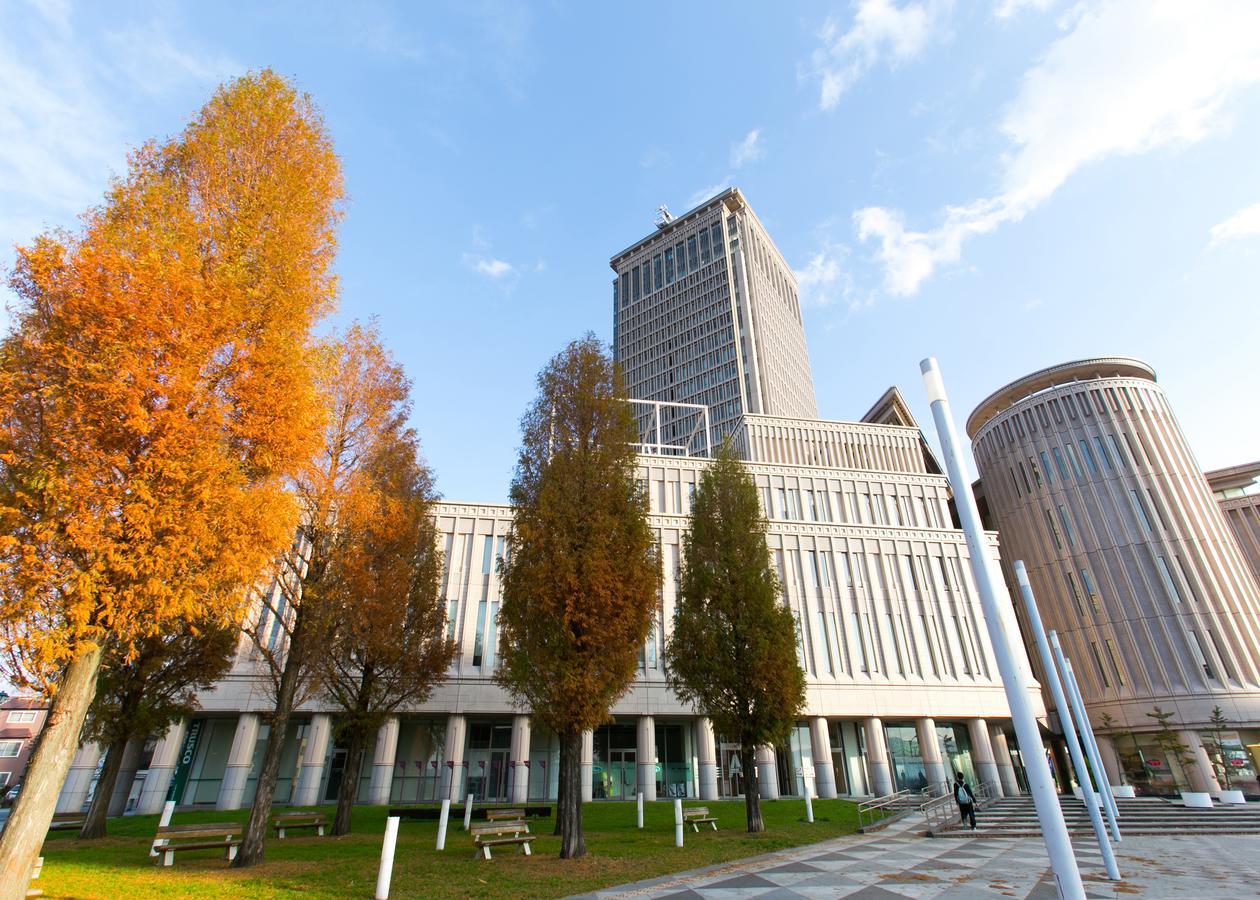 Yamagata Eki Nishiguchi Washington Hotel Exterior foto