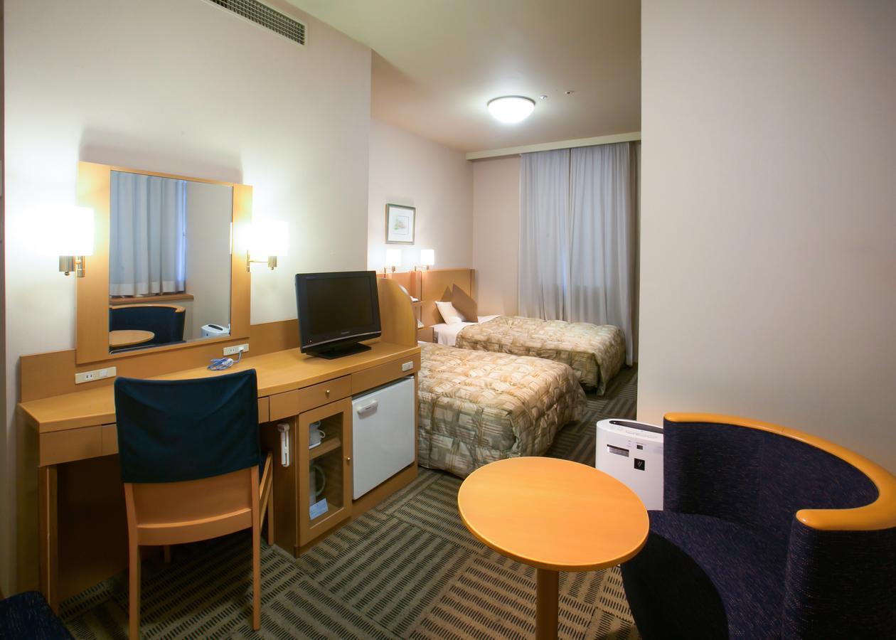 Yamagata Eki Nishiguchi Washington Hotel Exterior foto
