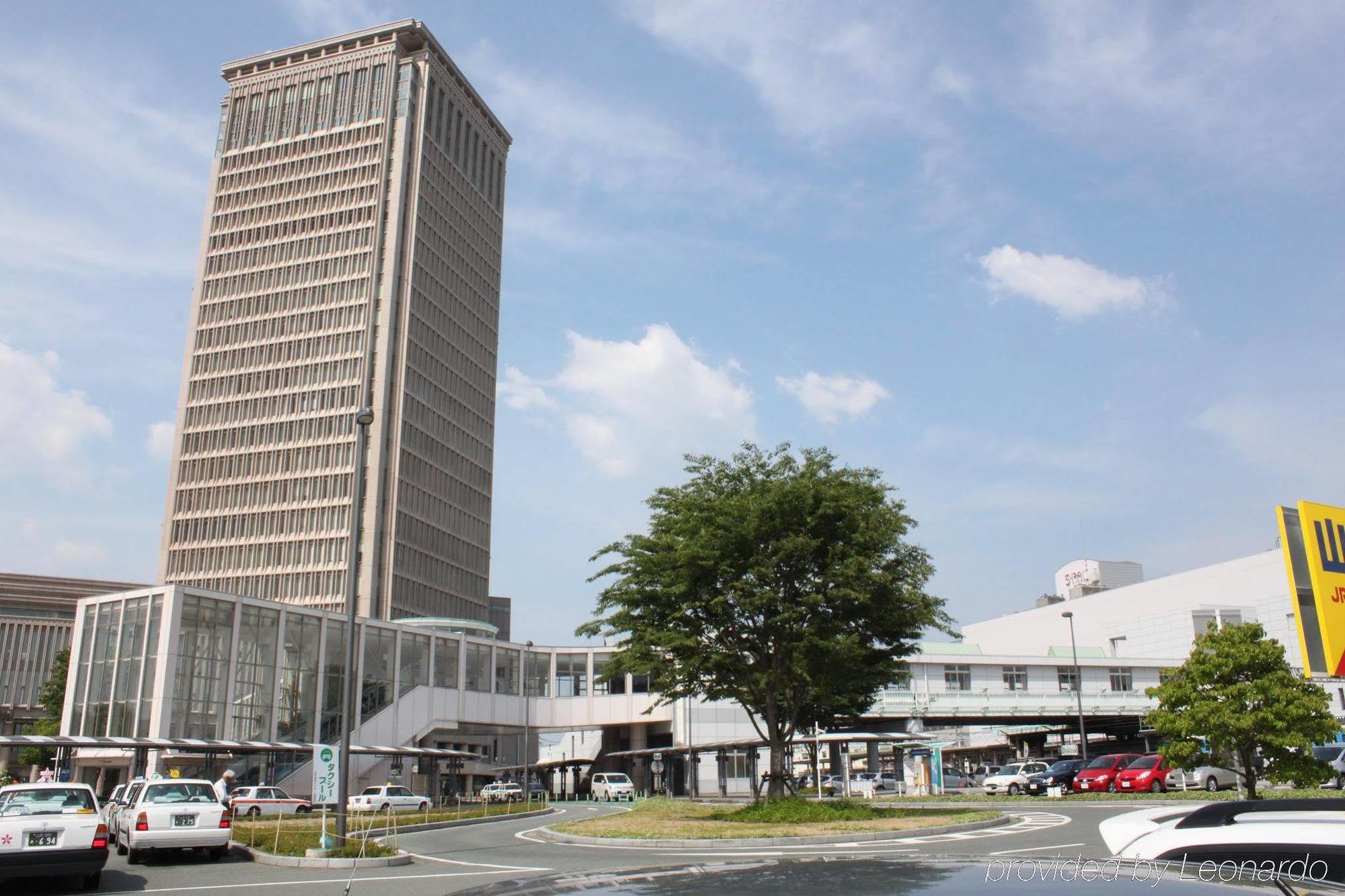 Yamagata Eki Nishiguchi Washington Hotel Exterior foto